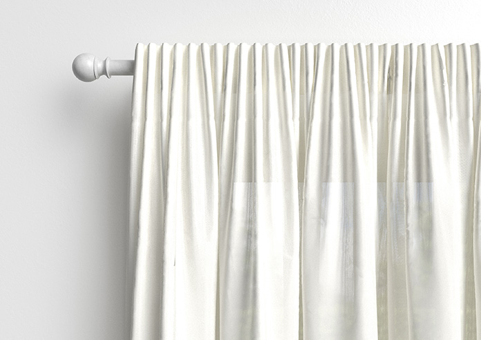 Casoria Voile, Classic White - Made to Measure Curtains - Image 10